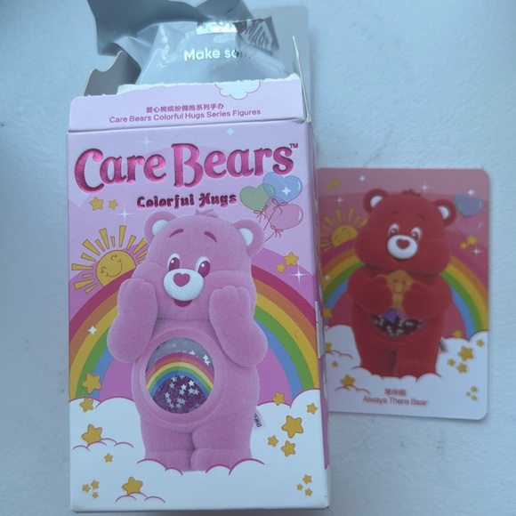 100% Authentic POP MART Care Bears Colorful Hugs Series Figure - wish bear - Picture 1 of 5